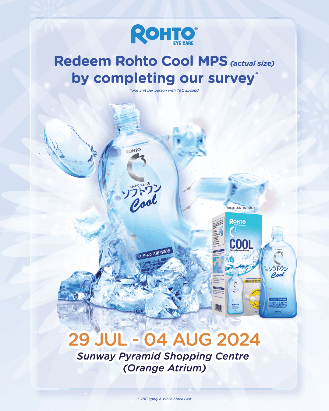 Hada Labo Concourse Event @ Sunway Pyramid (Orange Atrium)
