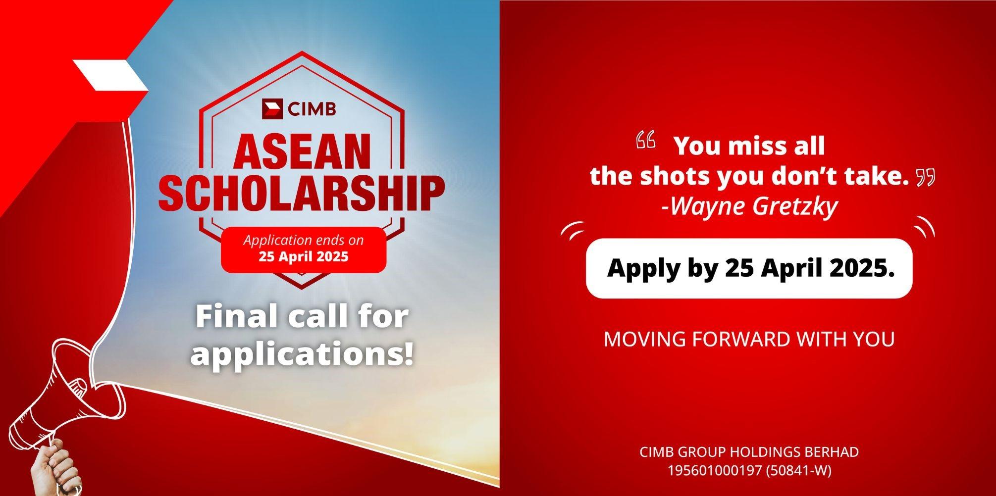 CIMB Asean Scholarship 2025