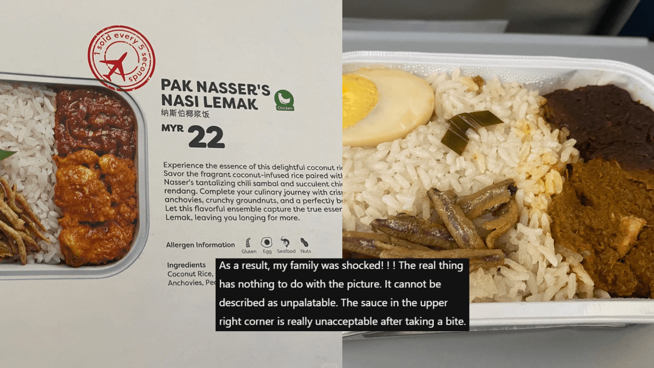 Chinese Tourists Unfavourable Opinion Of AirAsia's Nasi Lemak Stirs Controversy